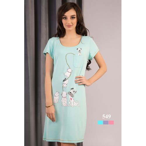 Zecotex 2021 Sleep Wear Printed Dress