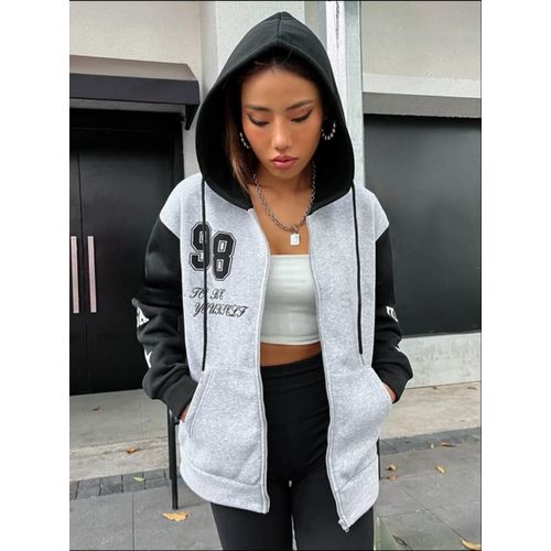 Martina Store Sweatshirt - Women - Black & Grey