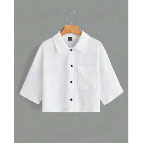 Martina Store Women's Short-Sleeved Shirt - White
