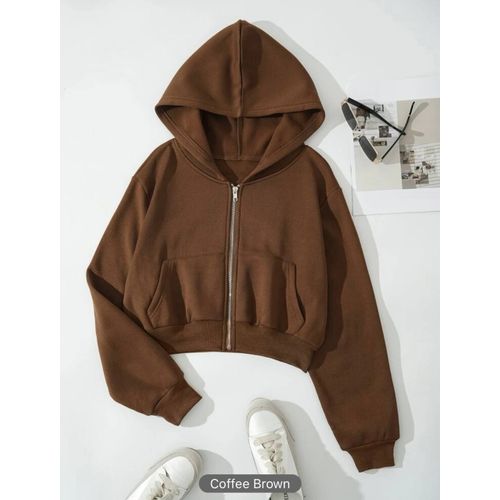 Martina Store Short Sweatshirt - Women - Brown