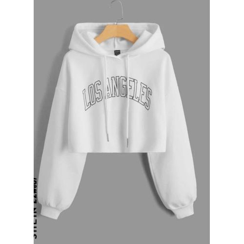 Martina Store Stylish Women Hoodie - White