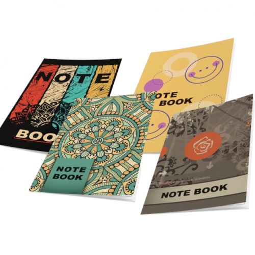 40 Sheets Notebook Lined Set - 4 Pcs - A4 Size