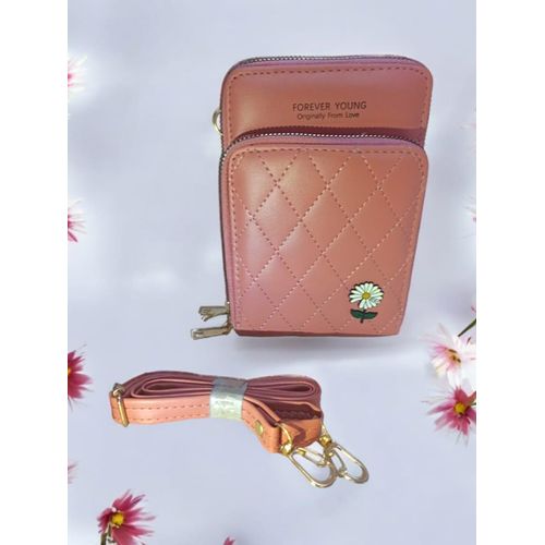 Best Selling Trendy Crossbody Bag-3 Zippers Camel