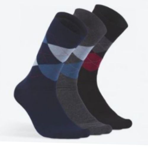 6 men's long socks, suitable for ages 40 to 45