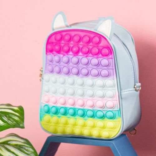 Bubbles Bag For Children, The Best Gift,Sky Blue Color
