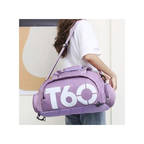 A Trendy, Sporty And Modern Bag  Light Mauve Color, T60