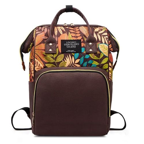 Baby Mommy Diaper Bag - Brown