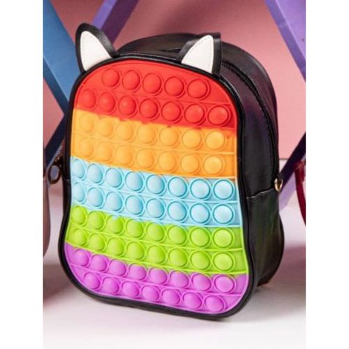 Bubbles Bag For Children, The Best Gift,Black Color