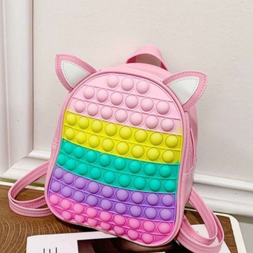 Bubbles Bag For Children, The Best Gift, Pink Color