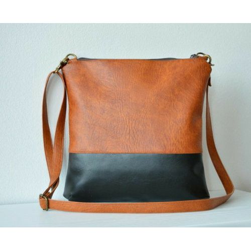 Cross-Body Bag Made From Leather