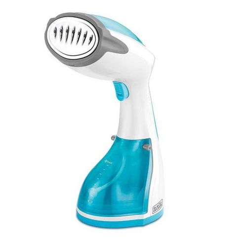 BLACK+DECKER Black + Decker Handy Garment Steamer, 1200 Watt, White/Blue - HST1200