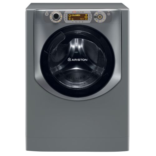 Ariston Front Loading Washing Machine 10 KG With Dryer 7 KG- Silver - AQD1070D497EX