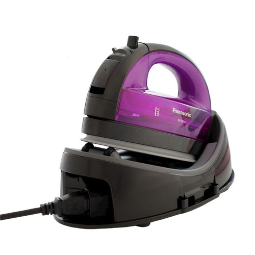 Panasonic Steam Iron Cordless 1550 Watt- Purple / Black -NI-WL41