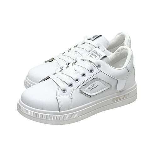 Sh Sneaker For Woman- White And Rose25