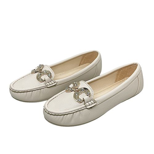 Sh Flat Ballerina For Woman - Beige