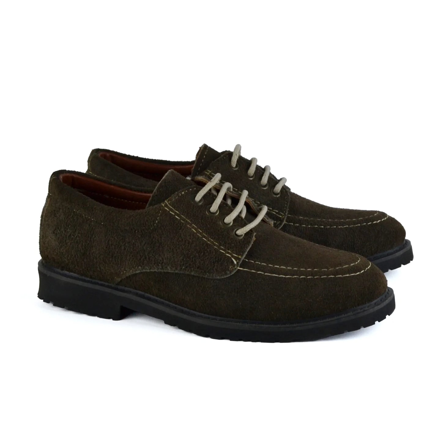 Leather semi casual shoes – 1001