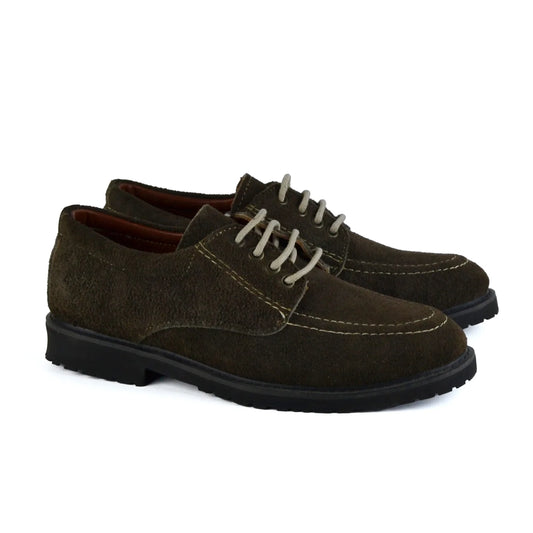 Leather semi casual shoes – 1001