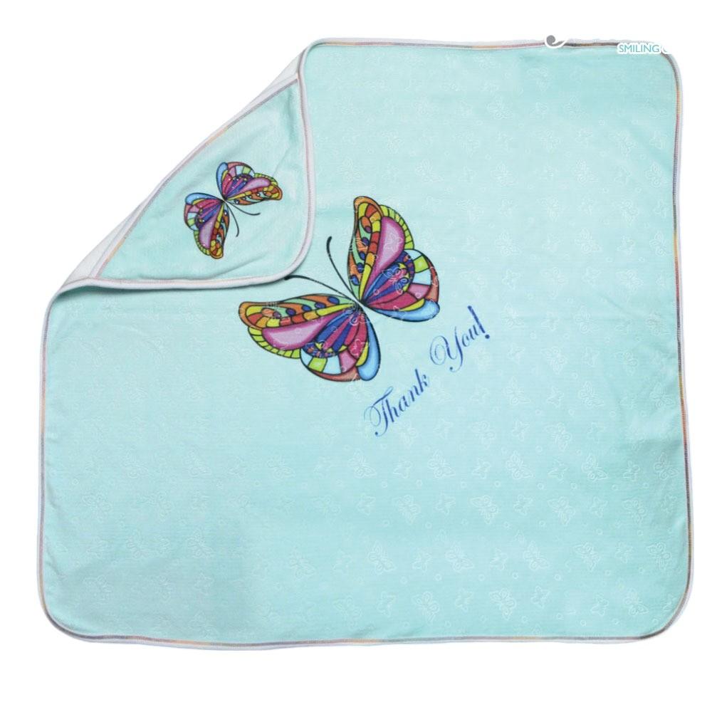 Butterfly children's coverlet-12month Blue