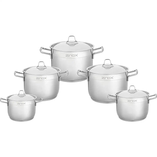 Zinox 10-piece Prime Set (16 - 20 - 24 - 28 - 32)