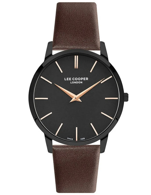 LEE COOPER Men’s Analog Black Dial Watch – LC07251.052