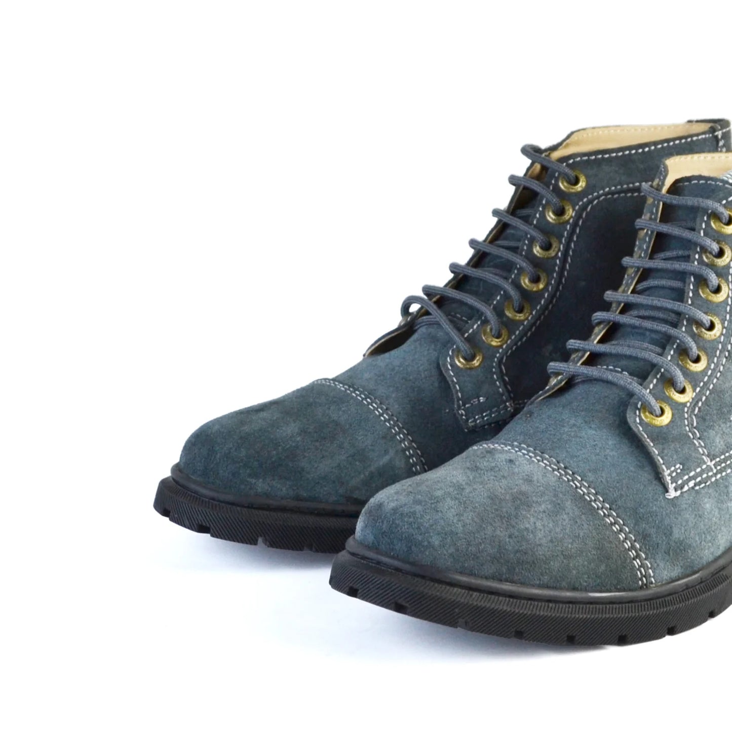 Leather Halfboot – S-9001 Gray