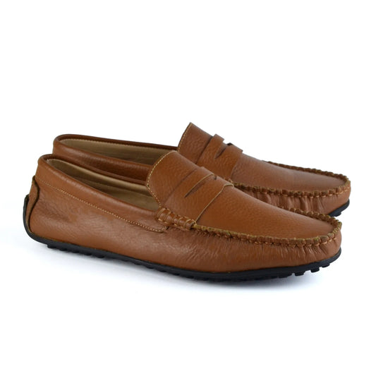 LEATHER MOCCASIN SHOES – M500