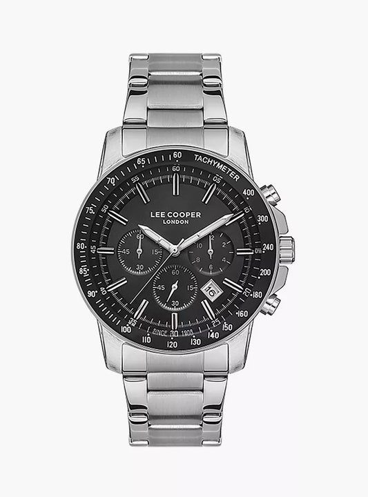 LEE COOPER Men’s Multi Function Black Dial Watch – LC06882.350-NL
