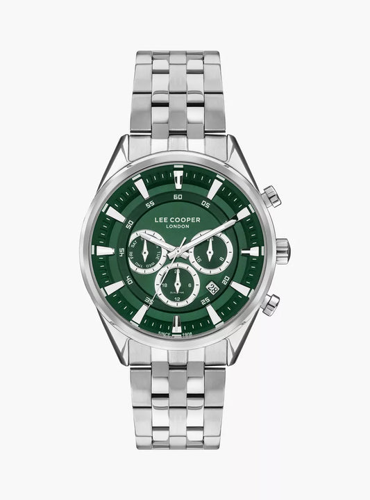LEE COOPER Men’s Multi Function Green Dial Watch – LC07533.370