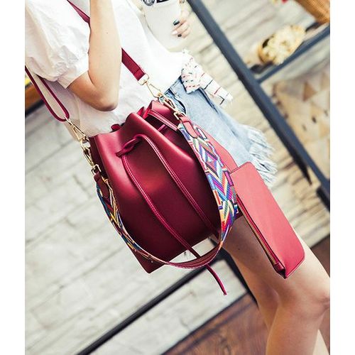 Cross-body Bag Made From Leather