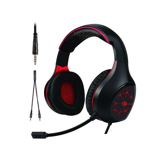 Headphone Standard Smart GM-3501 Light RED