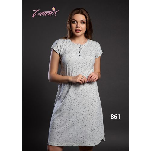 Zecotex Summer Collection Night Gown 861