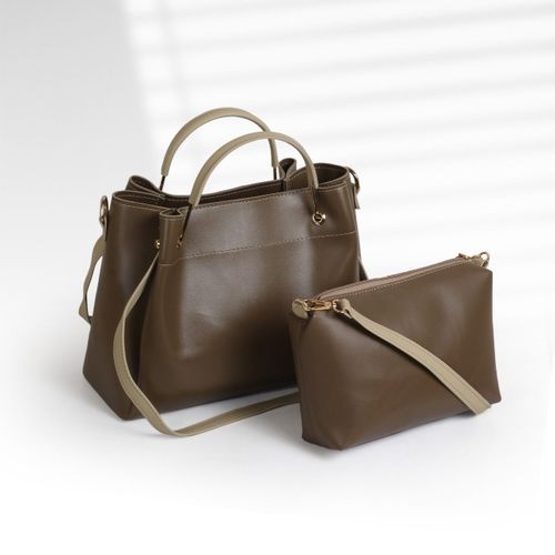 Women's Handbag With A Small Bag
