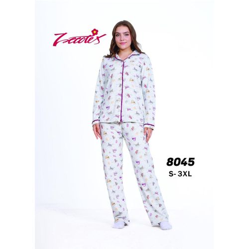 Zecotex Distinctive Winter Pajama 8045