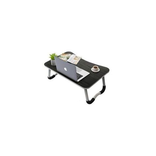 Portable Multi Use Folding Laptop Table - 60*40 Cm - Black