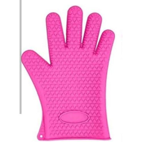 1 Pc Silicon Oven Gloves - For Kitchen - Save Your Hand