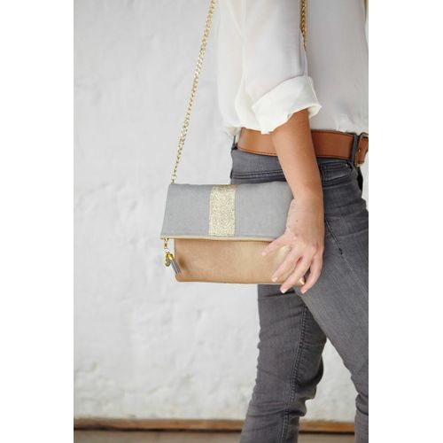 Cross-Body Bag Made From Leather