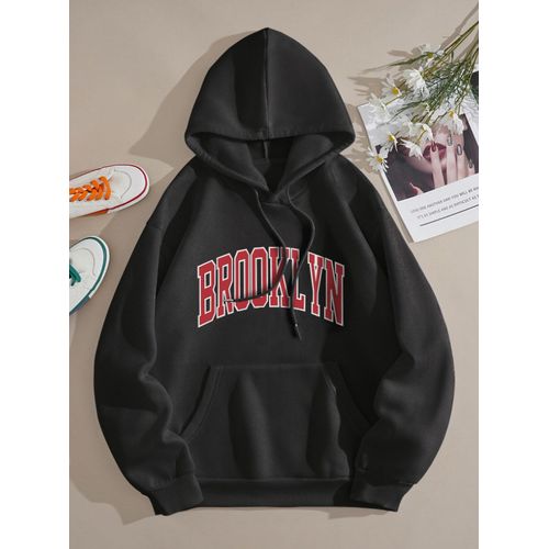 Martina Store Stylish Women Hoodie  - Black