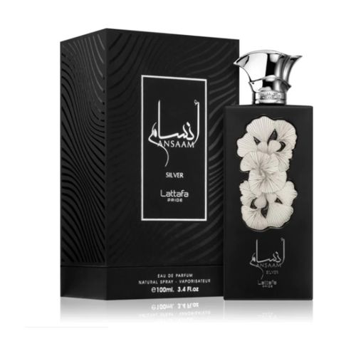 Lattafa PRIDE ANSAAM Silver EDP For Unisex EDP 100ml
