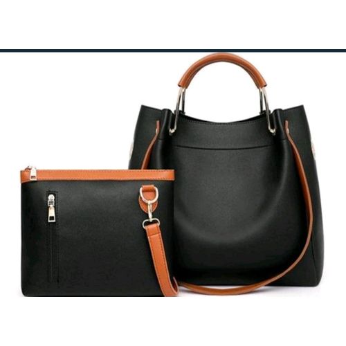 Women's Sholder Bag With A Small Bag