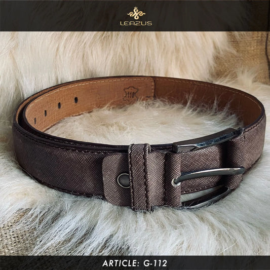 Leather jeans belt – J-112