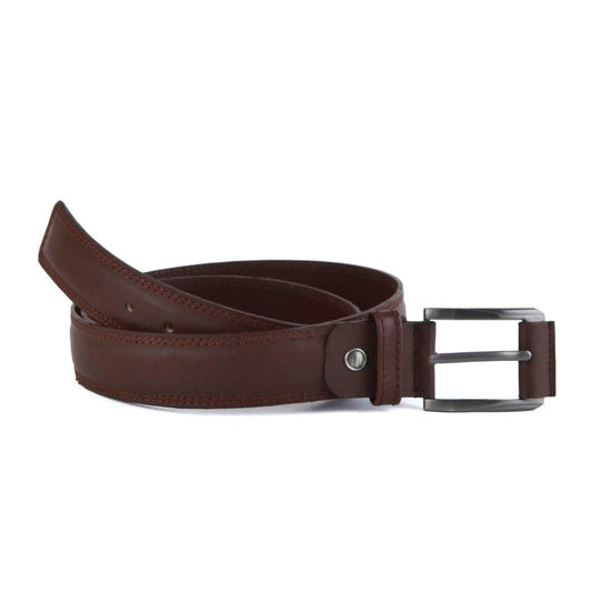 Leather Semi formal belt – 2BB-11 BROWN