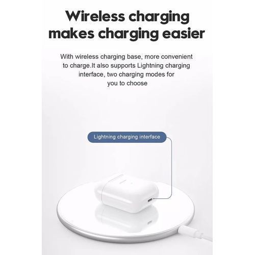 Joyroom JR-T03S Air TWS Wireless Bluetooth Earbuds, Dual Core Chip, Instant Connection, Stable Transmission No Delay - White, In Ear