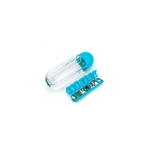 Water Bottle With Medicine Organizer