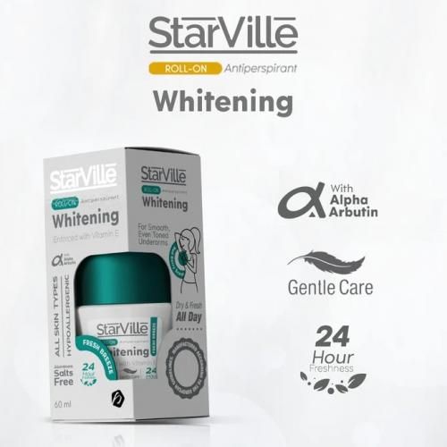 Starville Whitening Roll On Fresh Breeze - 60ml
