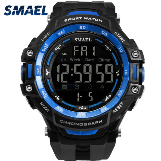 SMAEL Watch Outdoor Sports-for Men Watches LED Digital-S1350D-BP