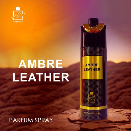 Milestone Ambre Leather Body Spray For Men 200ml