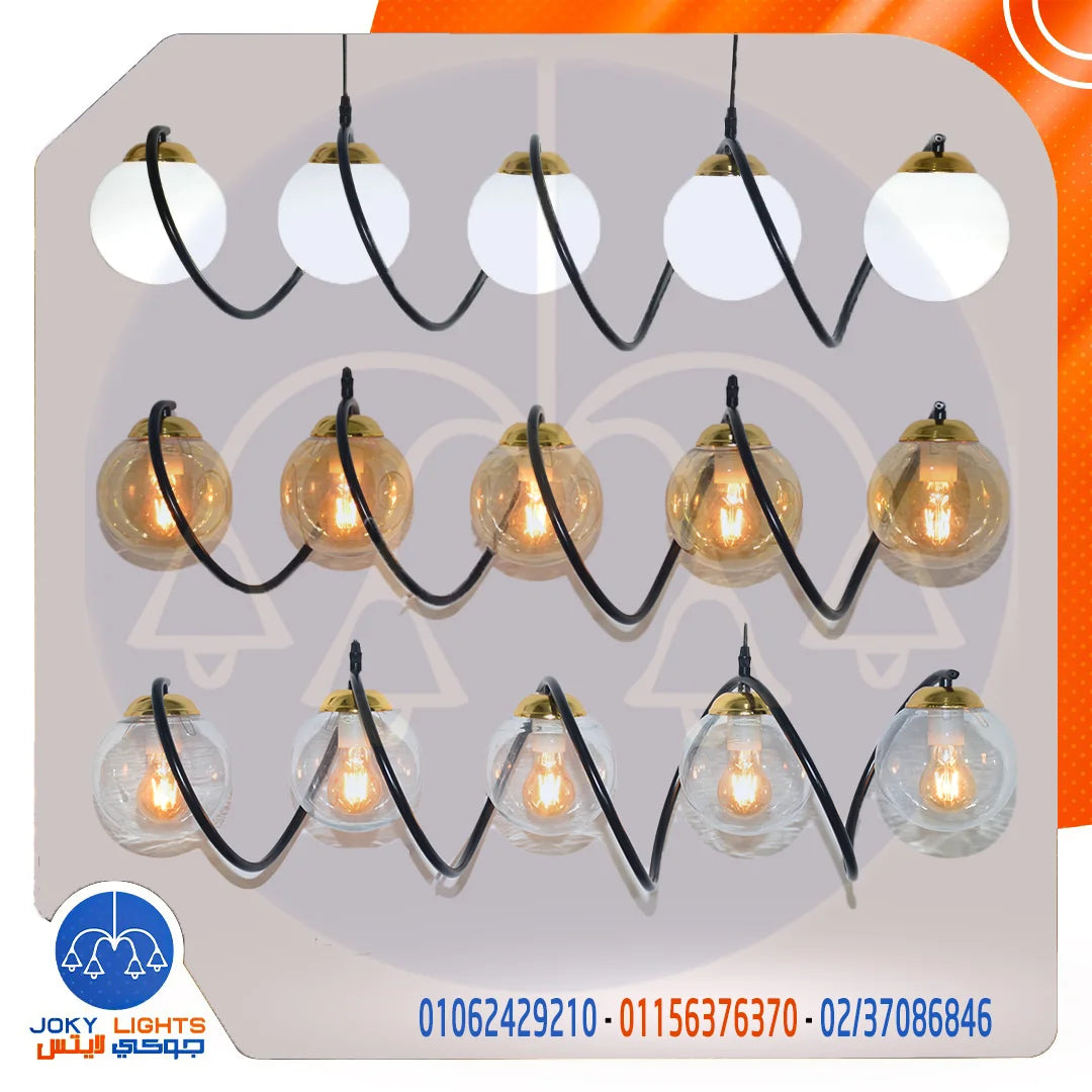 ‎Chandeliers Zipper - Black*Gold (Code:046)‎