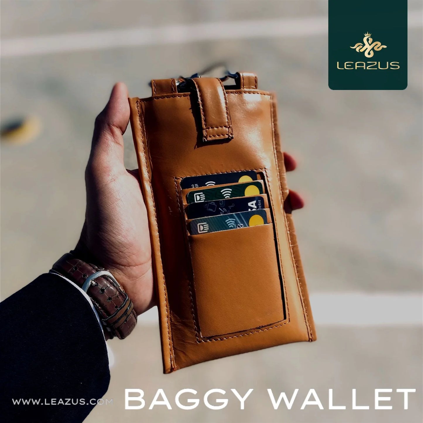 Havan – LEATHER BAGGY WALLET