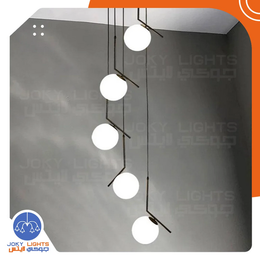 ‎Tray 40 cm 5 Hanging Corner - Black - (Code:352)‎