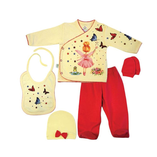 Newborn set red